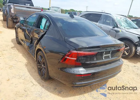2024 Volvo S60 B5 Plus Black Edition from USA, damaged, VIN 7JRL12THXRG293984